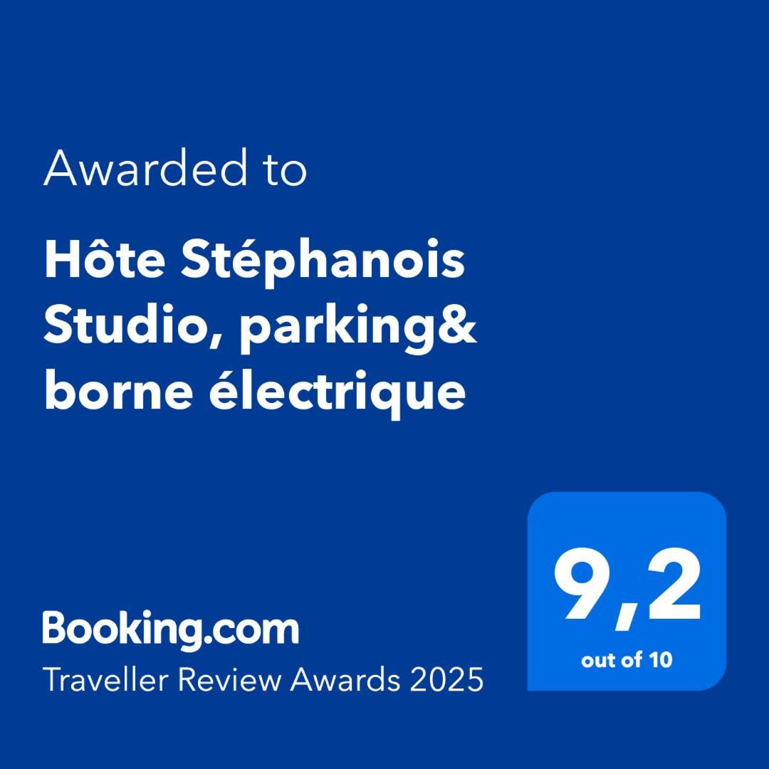 Hote Stephanois Studio, Parking& Borne Electrique Σαιντ-Ετιέν Εξωτερικό φωτογραφία